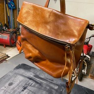 Patricia Nash leather backpack